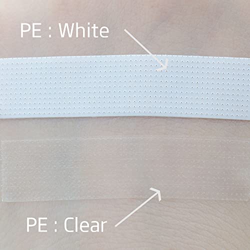 NAGARAKU Cinta Blanca de Extensión de Pestañas Maquillaje 6 Piezas Transpirable, Antialérgico Fácil de Rasgar Cinta Microporosa Cinta Profesional para Pestañas