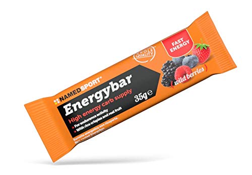 Named Energybar Wild Berries Frutas de Bosque Box 12 Barritas de 35 g