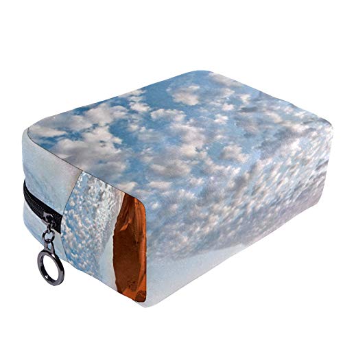 Neceser de Maquillaje para Mujer Bolso Organizador de Kit de Viaje cosmético,Marruecos