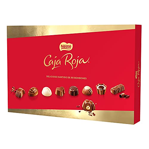 Nestlé Caja Roja Bombones de Chocolate, 800g