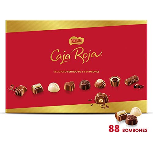 Nestlé Caja Roja Bombones de Chocolate, 800g