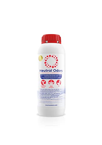 NEUTRAL ODORS - Eliminador de Olores de Bajantes (tuberías, cañerías, baños, sumideros) - 1 Litro