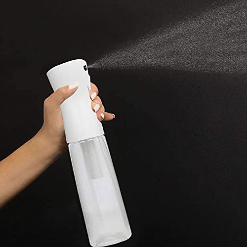 Nicejoy Botellas De Pulverización para El Cabello Plastic Salon Mist Botella De Botella Agua Fina Mister Spray Botella De Peluquería Herramientas De Peluquería Vacío Botella De Aerosol 300ml