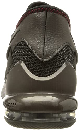 Nike Air MAX Impact 2, Zapatillas de básquetbol Unisex Adulto, Antracita Negro Rojo, 42.5 EU