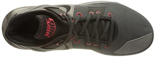 Nike Air MAX Impact 2, Zapatillas de básquetbol Unisex Adulto, Antracita Negro Rojo, 42.5 EU