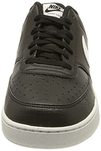 Nike Court Vision Low Better, Zapatillas de bsquetbol Hombre, Negro/Blanco, 42.5 EU