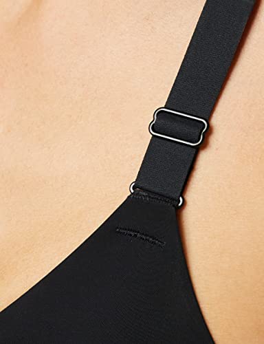 NIKE Rival Bra Sujetador de Deporte, Mujer, Black/Black/White, 32B