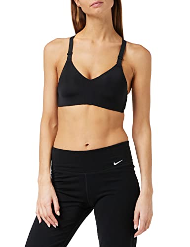 NIKE Rival Bra Sujetador de Deporte, Mujer, Black/Black/White, 32B