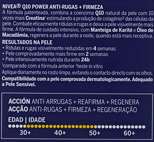 Nivea, Crema nocturna facial - 60 gr.