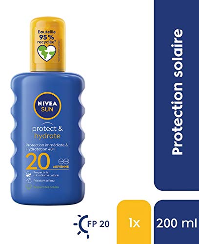 Nivea Sun Protege&Hidrata Spray Spf20 200 Ml - 200 Mililitros