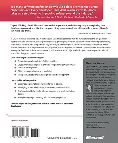 Object Thinking (DV-Microsoft Professional)