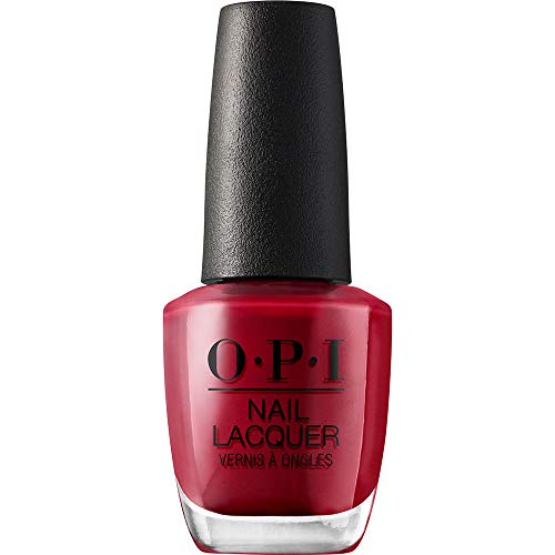 OPI Nail Lacquer - Esmalte Uñas Duración De Hasta 7 Días, Efecto Manicura Profesional, Rojo - 5 Ml, Vanilla