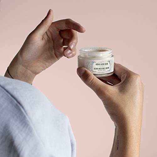 Panier des Sens Crema facial ultra rica Peonía - Made in France & 99% natural - 50 ml