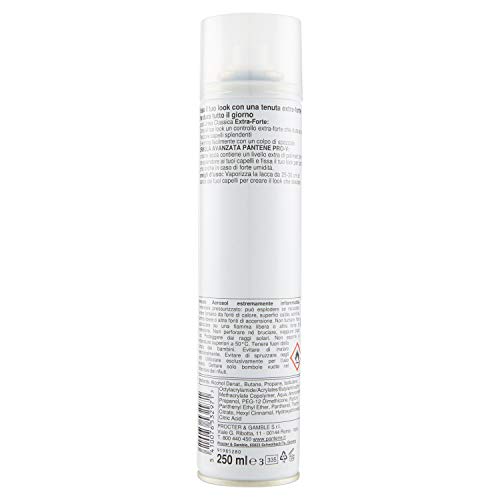 PANTENE Lacca classica 4 extra forte - Spray para el pelo