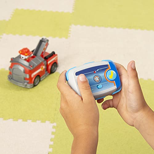 PATRULLA CANINA - COCHE TELEDIRIGIDO DE MARSHALL - Coche RC de Marshall con 2 Direcciones Fácil de Manejar para Principiantes Patrulla Canina - 2.4GHZ hasta 76m - 6054195 - Juguetes Niños 3 Años +