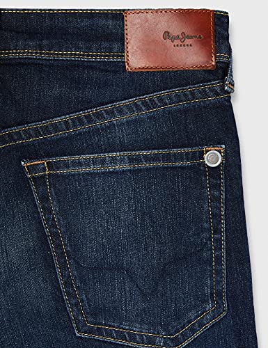 Pepe Jeans Hatch, Vaqueros Slim para Hombre, Azul (Blue Denim Z45), 33W/30L