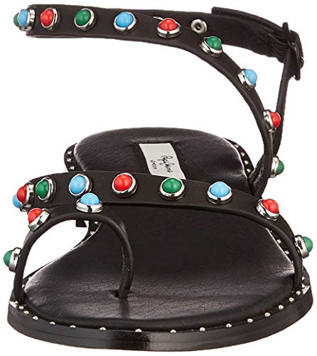 Pepe Jeans London Hayes Colors, Sandalia. Mujer, 999 Negro, 39 EU