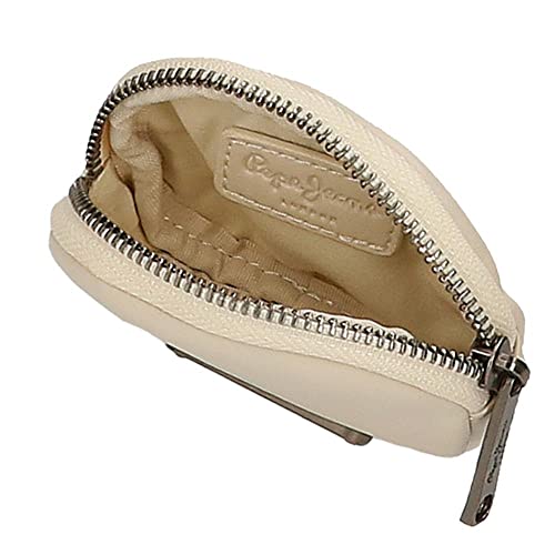 Pepe Jeans Salma Monedero Beige 11,5x8,5x1,5 cms Piel sintética