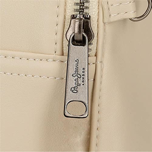 Pepe Jeans Salma Monedero Beige 11,5x8,5x1,5 cms Piel sintética