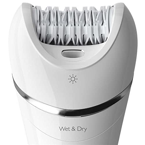 PHILIPS BRE710/00 - Depiladora Color Blanco, Wet & Dry