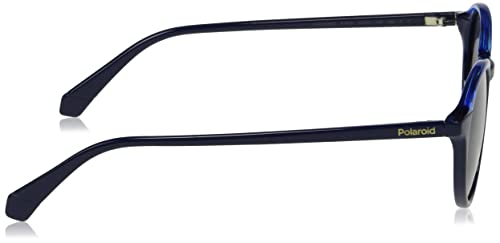 Polaroid PLD 6125/s Sunglasses, PJP/C3 Blue, 50 Unisex-Adult