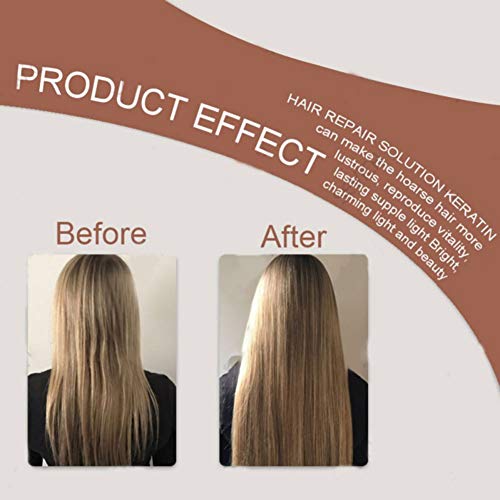 Qianren Hair Caring Serum Spray de aceite para el cabello encrespado, alisar y dar brillo al cabello, anti-división, anti opaco y seco