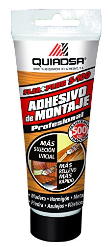 QUIADSA FIJA+PLUS S-100 Adhesivo de Montaje, 120 g