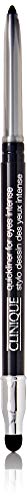 Quickliner eyes intense black.