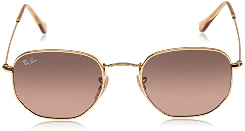 Ray-Ban 0RB3548N Gafas de Sol, Gold, 53 Unisex