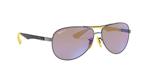 Ray-Ban 0RB8313M Gafas de Sol, Matte Gunmetal, 40 para Hombre
