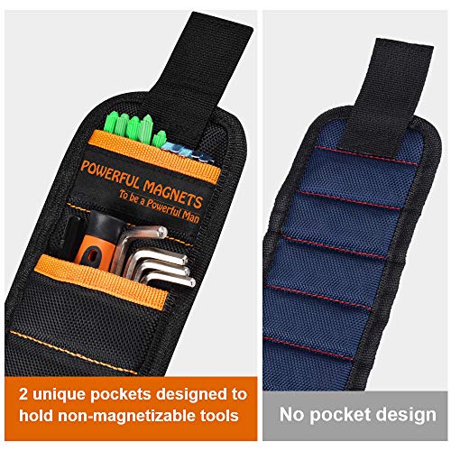 Regalos Originales para Hombre Muñequera Magnética - Ideas Regalos Hombre Navidad, Padre Regalos Originales y Utiles Gadgets, Regalos San Valentin, Dia Del Padre Regalos, Regalos para Mecanicos Papa