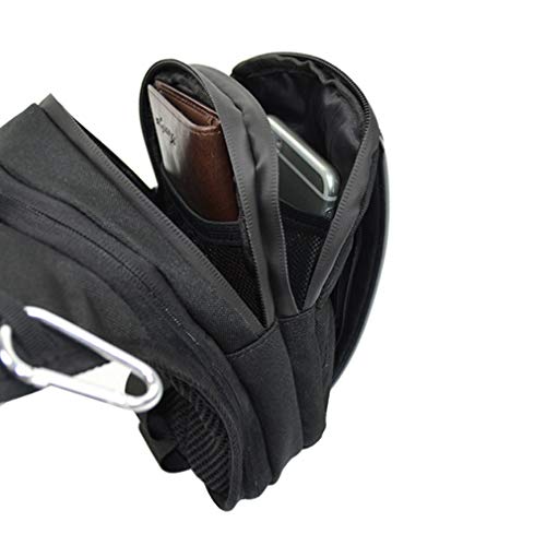 Riñonera para Motocicleta, para Hombre, Mujer, Muslo, Cintura Trasera, Cadera, para Exterior, Viajes, Senderismo, táctica al Aire Libre