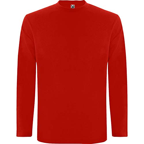 ROLY Camiseta Extreme 1217 Hombre Manga Larga Rojo 60 S