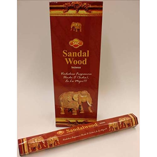 SAC Incienso Sandalo Wood Original 6 Cajas X 20 Sticks