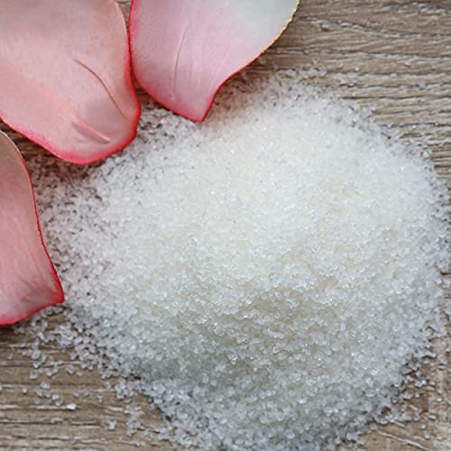Sal de Baño con Extracto de Flor de Rosa Centifolia, Jazmín, Margaritas, Relajante, Cuidado Corporal, Aromaterapia - Flor de Cerezo