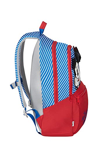 Samsonite Disney Ultimate 2.0 - Mochila Infantil S+, 35 cm, 11 L, Multicolor (Minnie/Mickey Stripes)