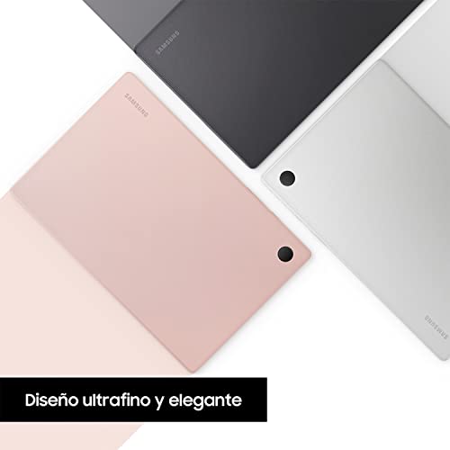 Samsung Galaxy Tab A8 - Tablet de 10.5”, 128GB, Wifi, Android, Color Silver (Versión Española)