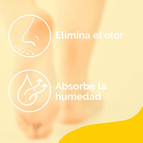 Scholl, Desodorante en polvo 2 en 1 Pies Fresh Step Anti-transpirante, elimina el olor y mantiene tus pies y zapatos frescos, 75 gr