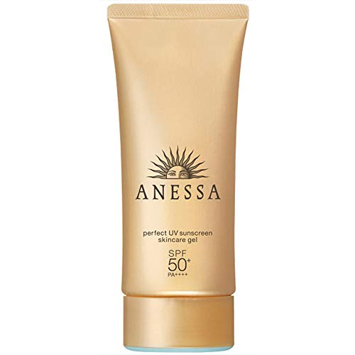 Shiseido Anessa Perfect UV Skin Care Gel SPF50+/PA++++ 90g - 2018 Ver (Green Tea Set)
