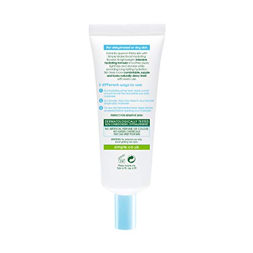 simple Booster Hidratante Piel Sensible, 25 Mililitros