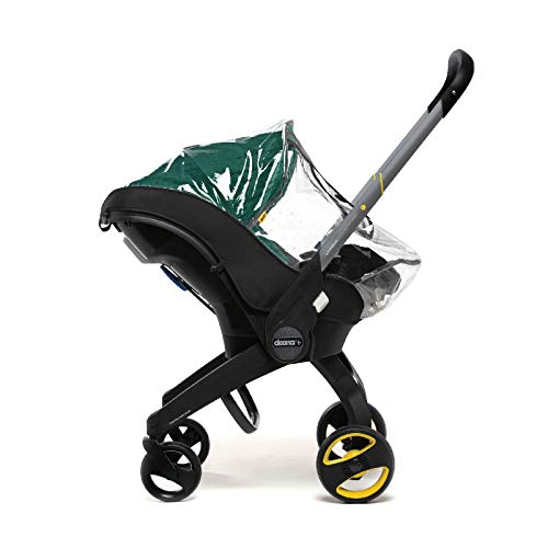 Simple Parenting - Plástico de Lluvia para Silla de Auto Doona transparente