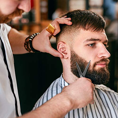 Tijeras de peluquería prémium de Lidasen luz para cortar el pelo, tijeras de peluquería de acero inoxidable, tijeras profesionales con estuche, tijeras de entresacar perfectas para hombre y mujer
