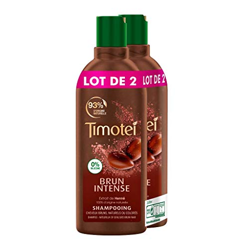 Timotei Acondicionador moreno intenso de 300 ml – lote de 2