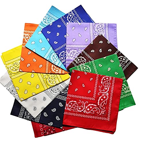 TLBBJ Accesorios para el Cabello Hombres Cuadrado Bandanas Moda Tela Mascarilla Diademas para Mujeres Girls Sport Bandas de Pelo Bandas Bufandas Accesorios Moda (Color : Khaki)