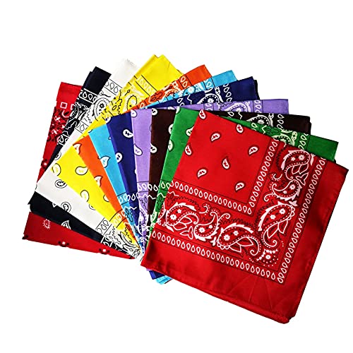 TLBBJ Accesorios para el Cabello Hombres Cuadrado Bandanas Moda Tela Mascarilla Diademas para Mujeres Girls Sport Bandas de Pelo Bandas Bufandas Accesorios Moda (Color : Khaki)