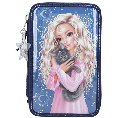 Top Model Estuche triple con relleno, modelo Moonlight