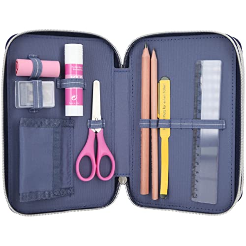 Top Model Estuche triple con relleno, modelo Moonlight