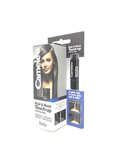 Touch-Color Magic Corrector de color Cabello Tinte raices de pelo Negro/Marrón Oscuro (Negro)