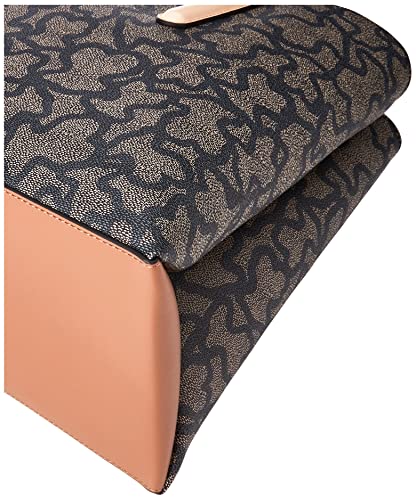 TOUS 2001503160, Bolso Shopper Kaos Icon, Negro/Multi, Talla Única Women's