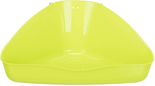 Trixie 62551 - Bandeja higiénica esquinera para mamíferos pequeños, colores surtidos, 1 unidad